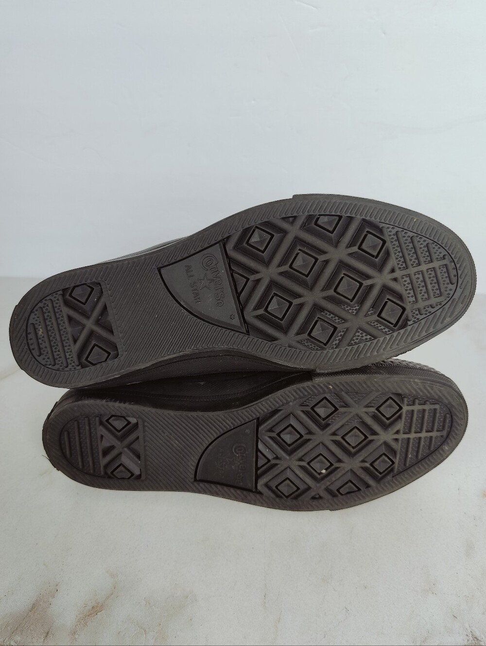 Converse CT All Star High Lunarlon Black White Textured Sneakers, 5(M) 7(W) - Picture 3 of 9